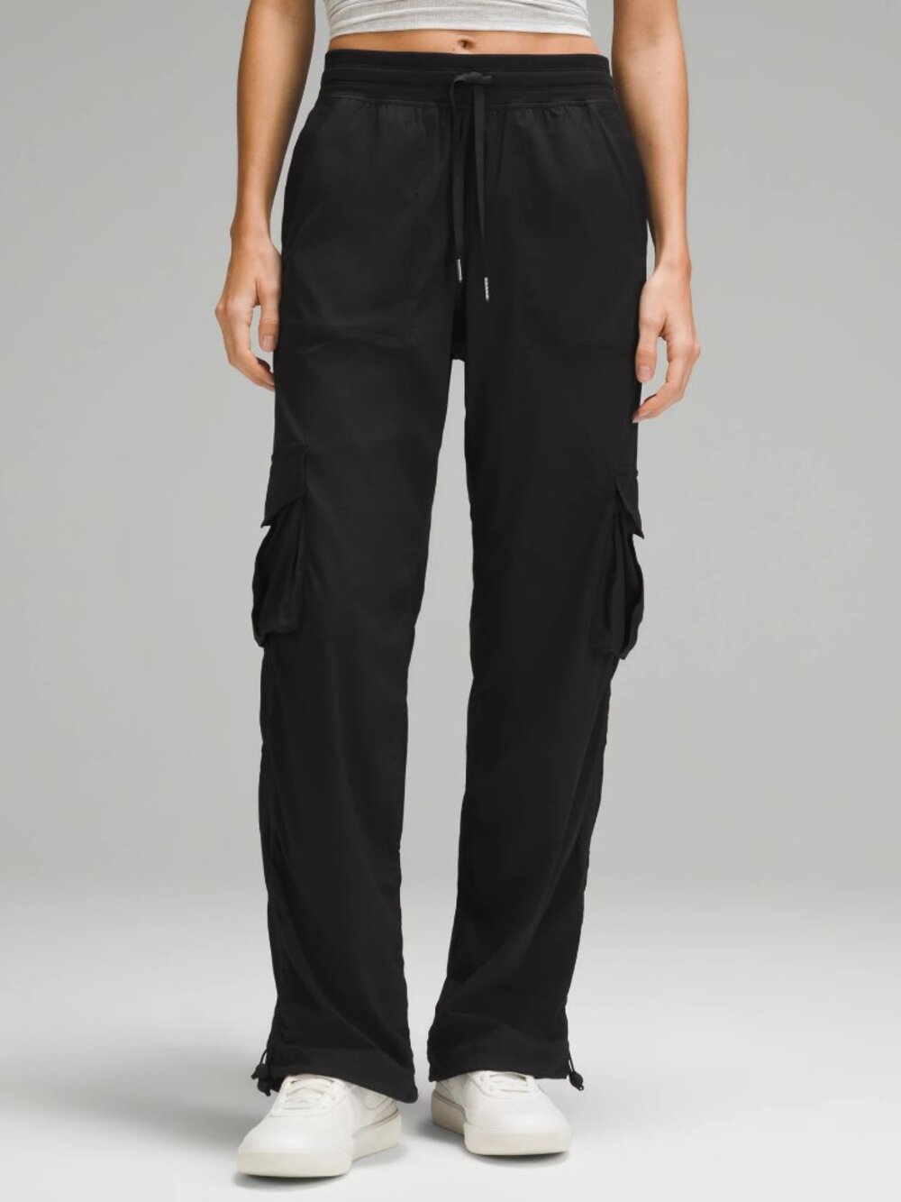 lululemon Dance Studio Relaxed-Fit Mid-Rise Cargo Pant Black Size S